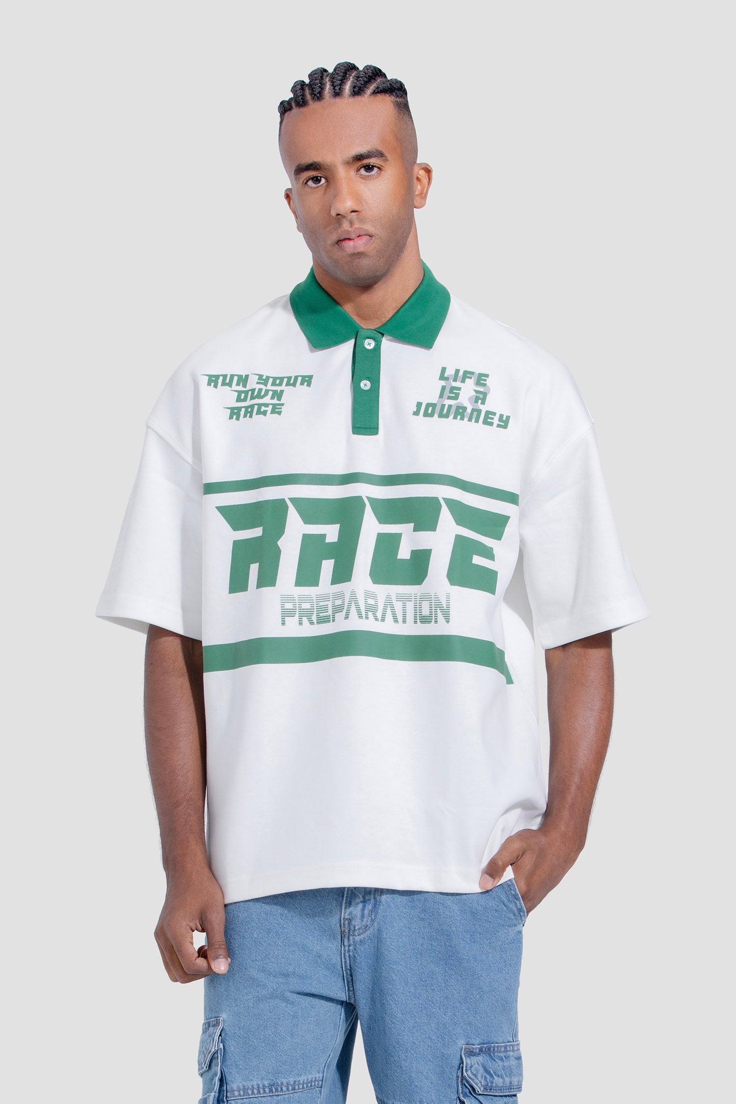 Over Size Polo Shirt