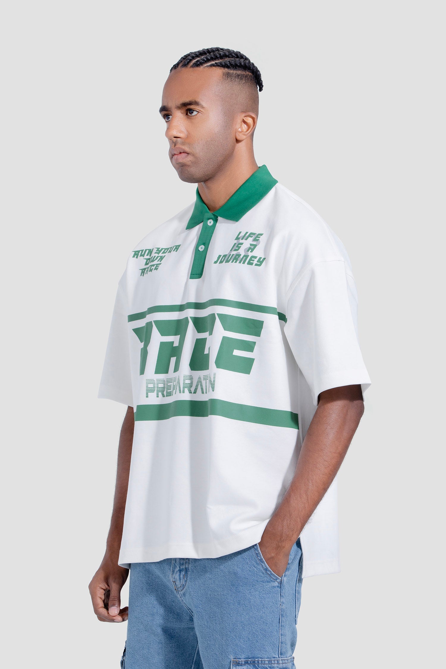 Over Size Polo Shirt