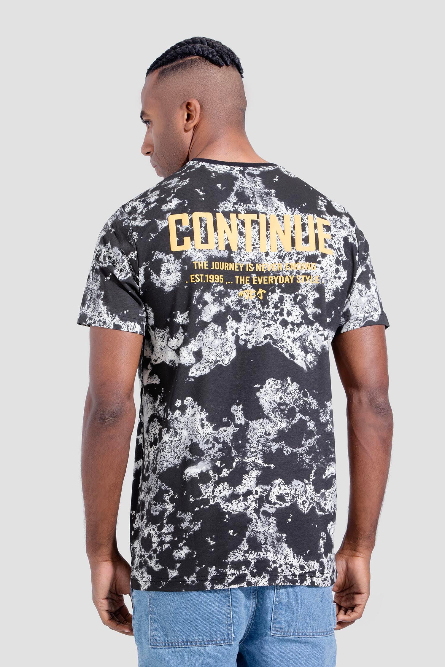 Crew Neck Printed T-shirt