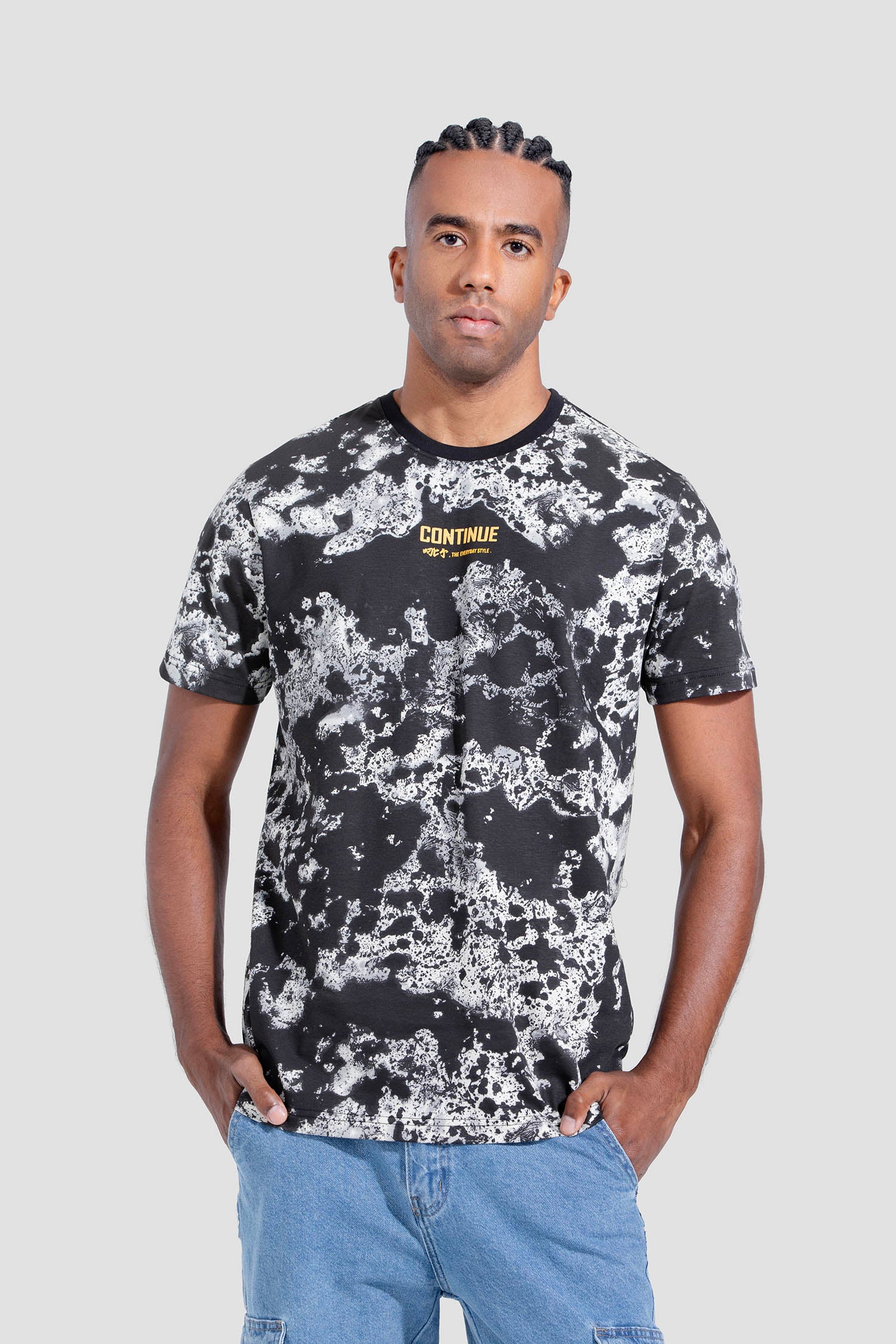 Crew Neck Printed T-shirt