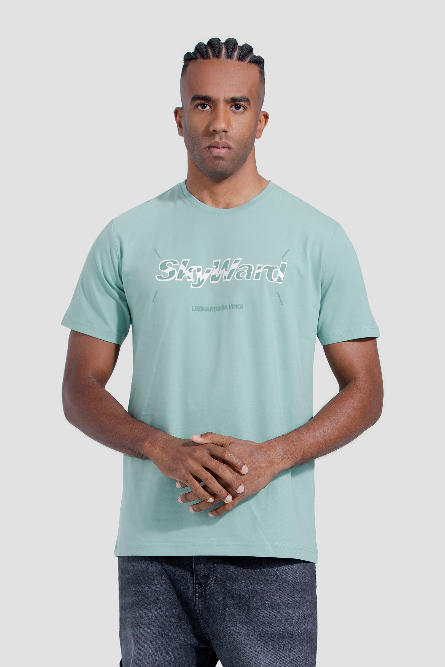 Crew Neck Printed T-shirt