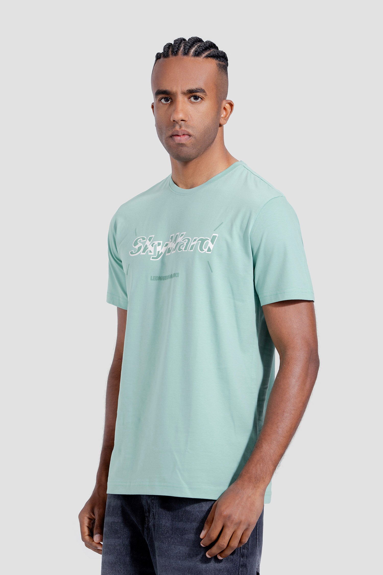 Crew Neck Printed T-shirt