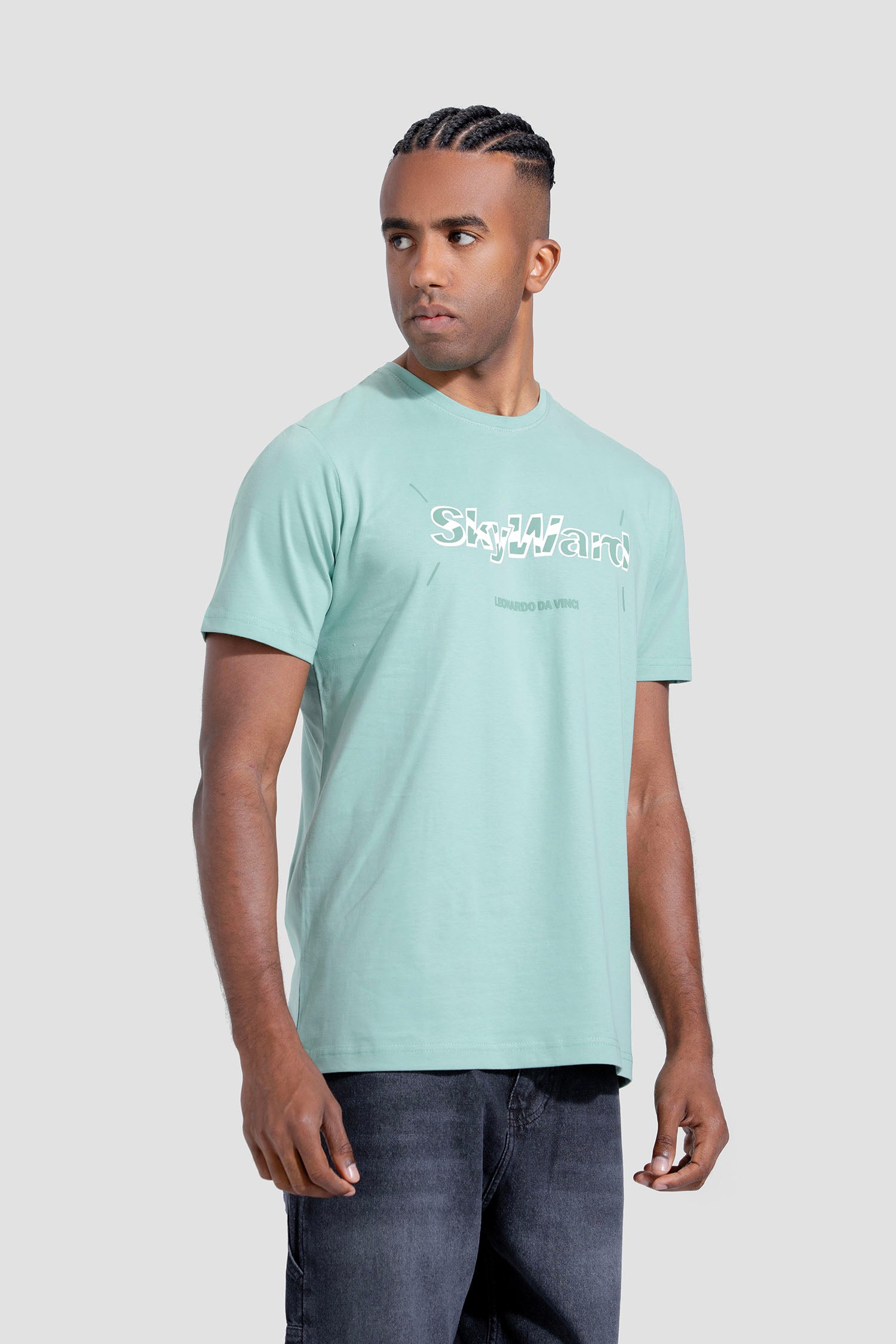 Crew Neck Printed T-shirt