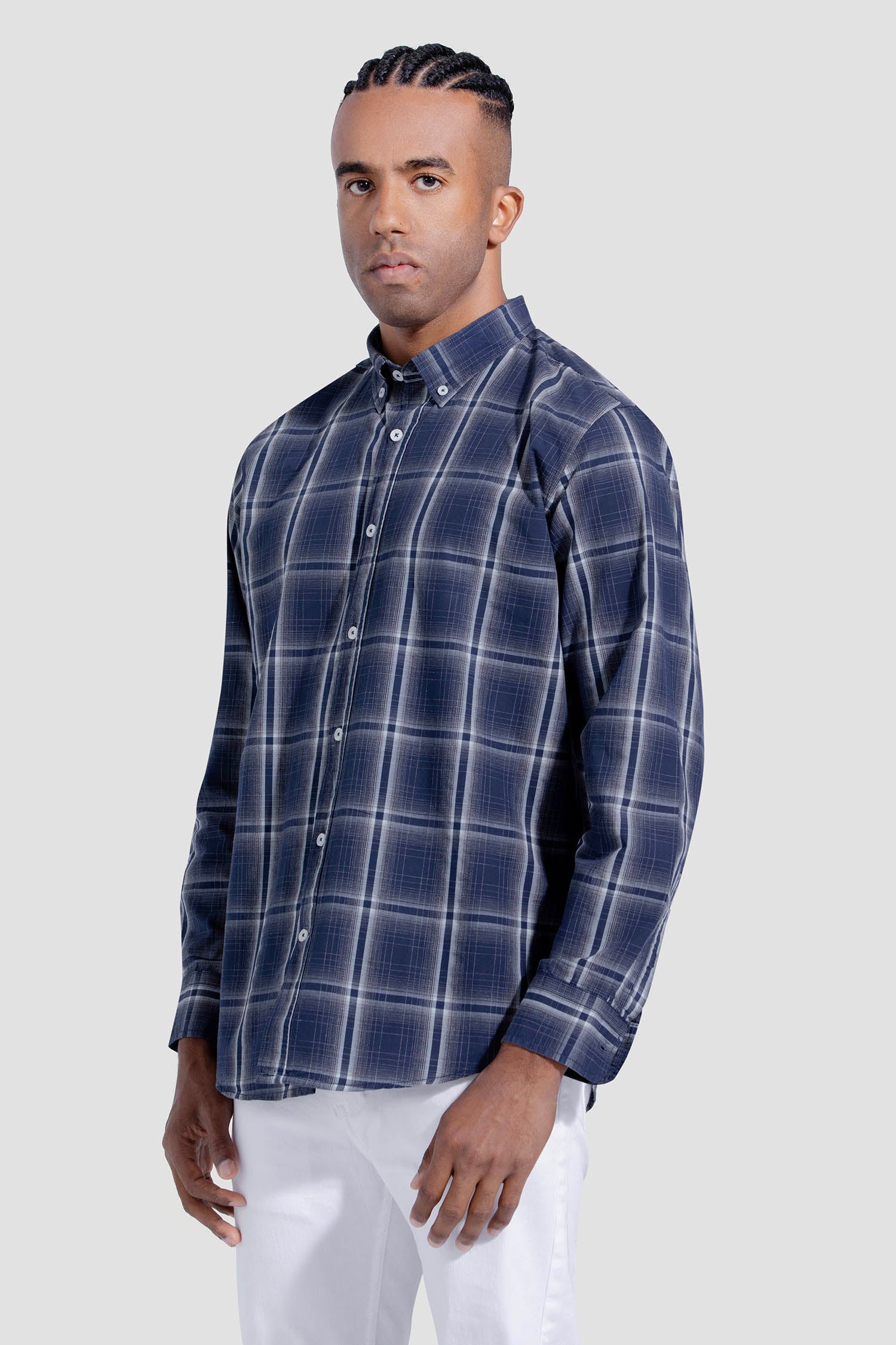 Slim Fit Checked Shirt