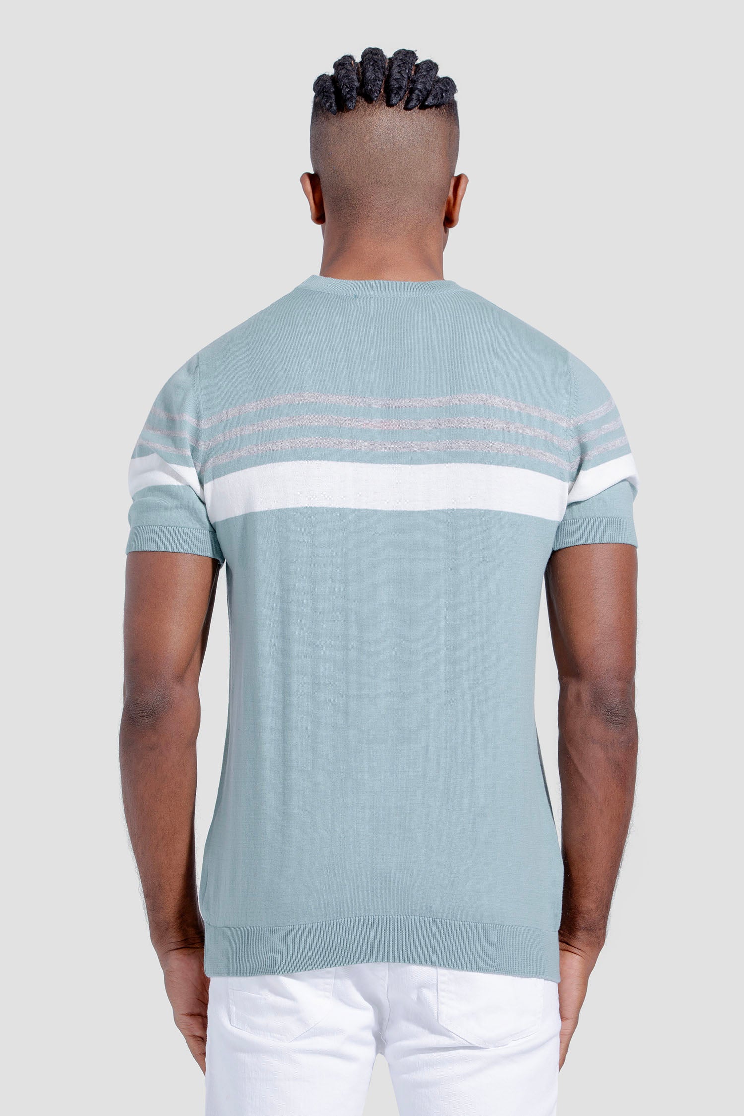 Crew Neck Kintted T-shirt