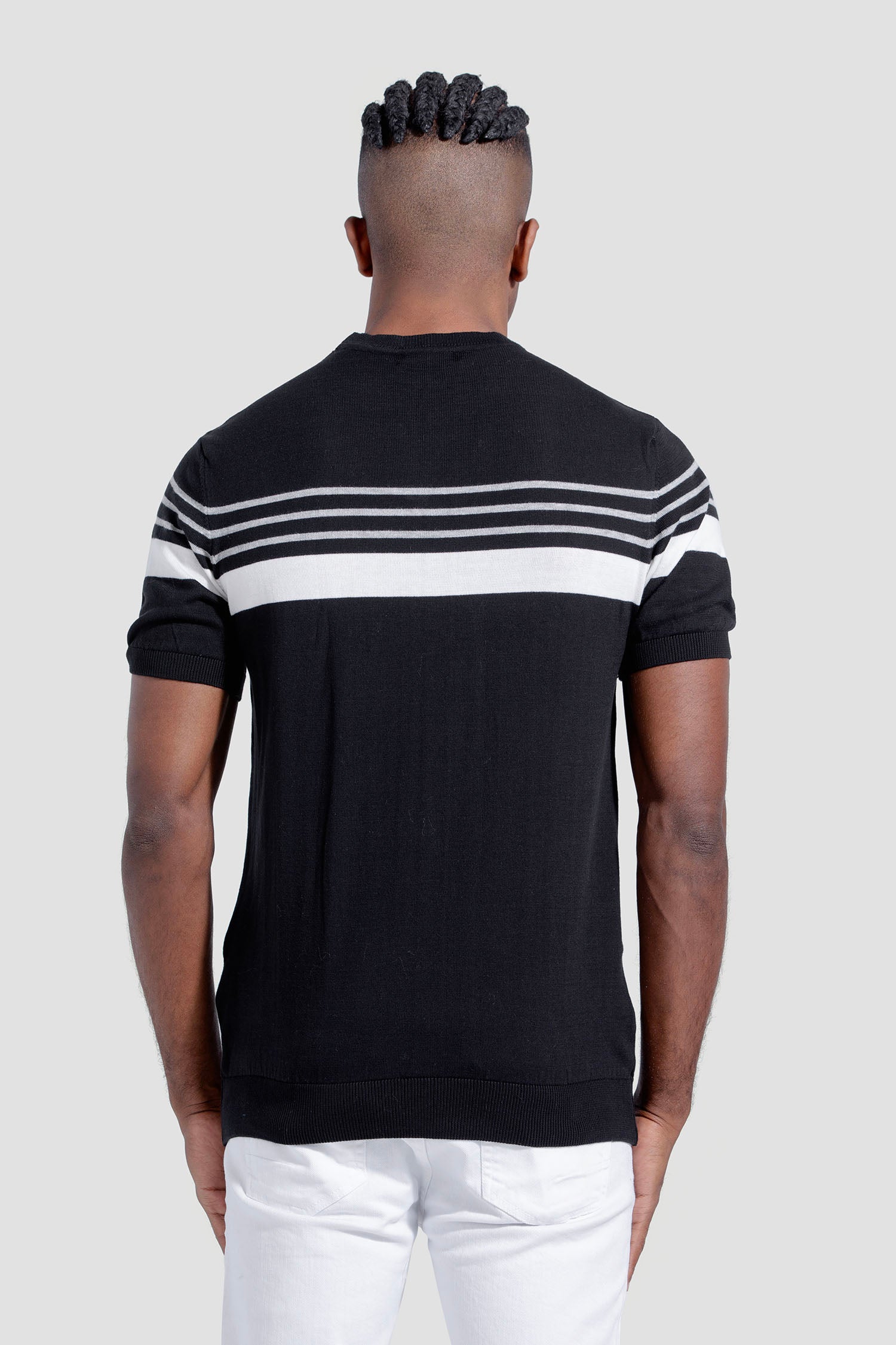 Crew Neck Kintted T-shirt