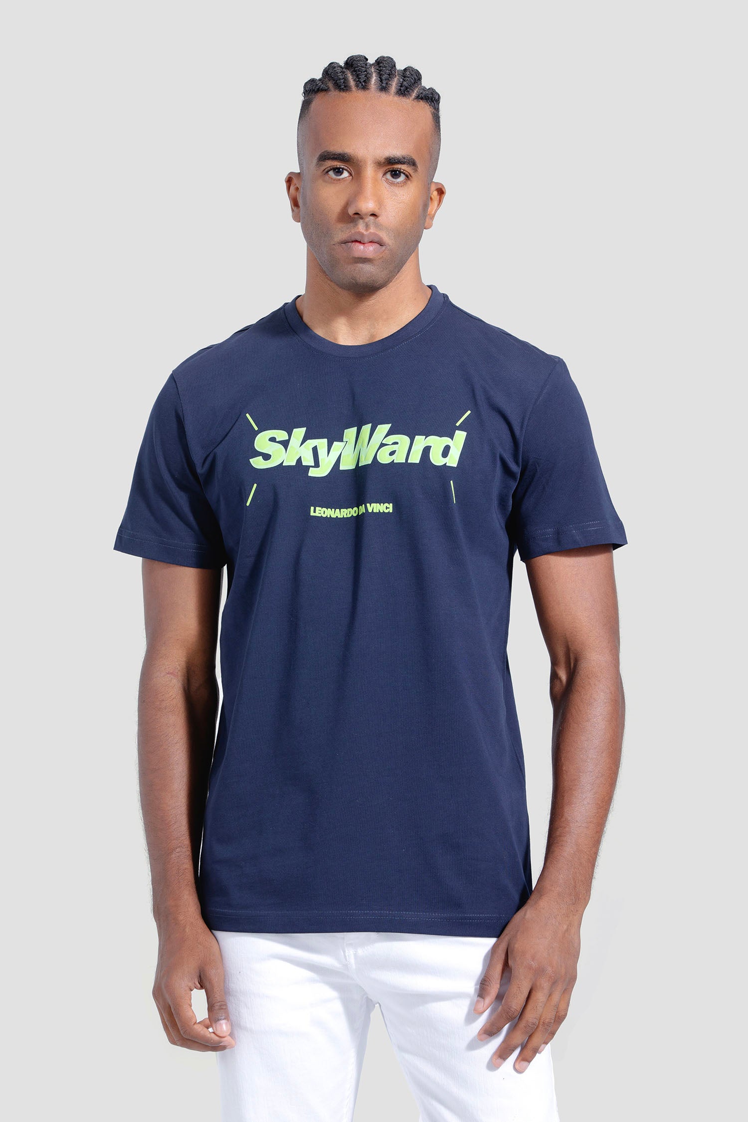 Crew Neck Printed T-shirt