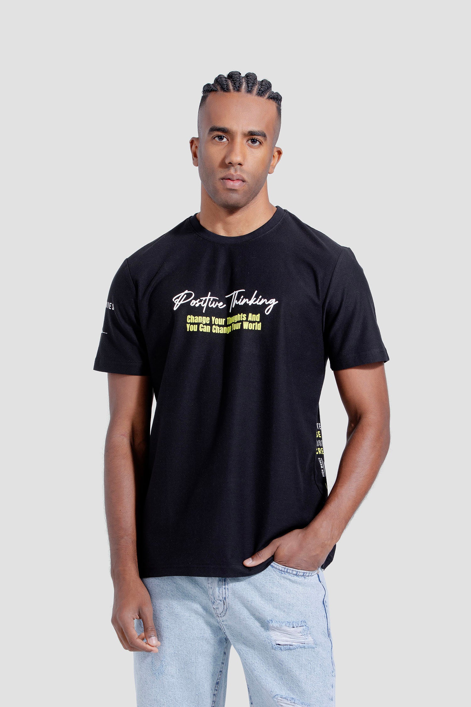 Printed Crew Neck T-Shirt