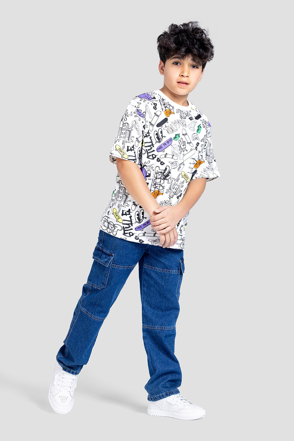 Over Size Crew Neck T-shirt
