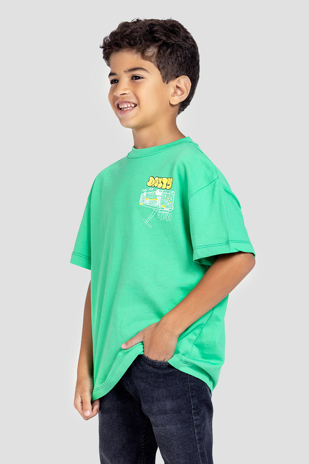 Over Size Crew Neck T-shirt