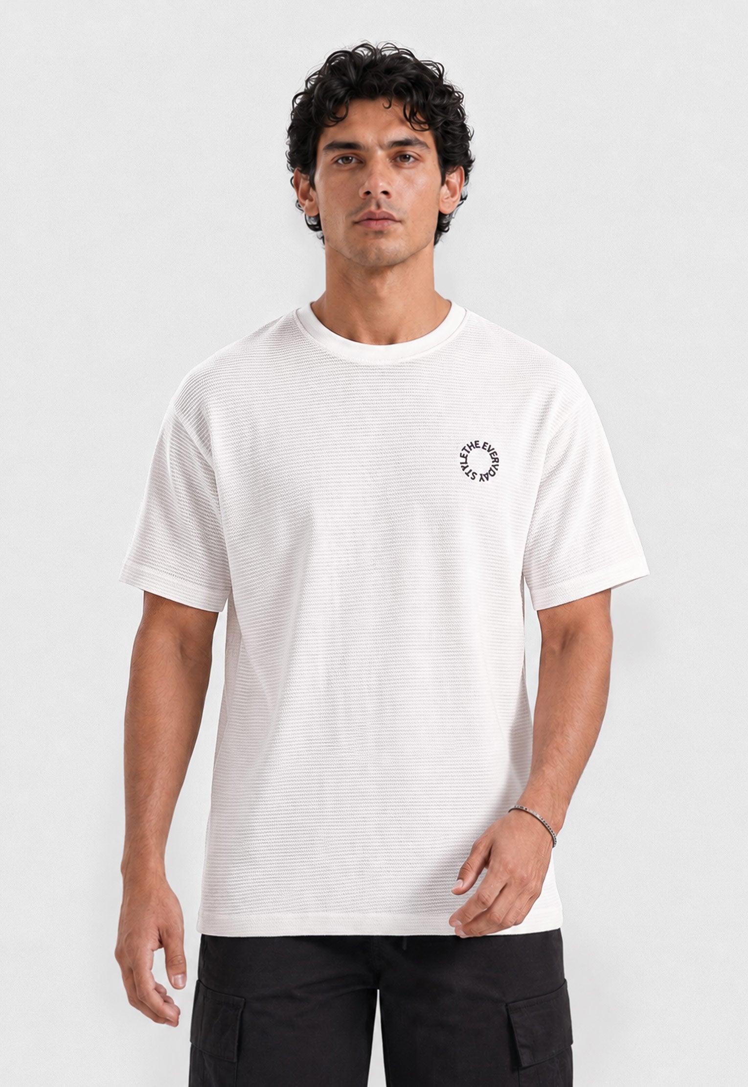 Crew Neck Over Size T-shirt